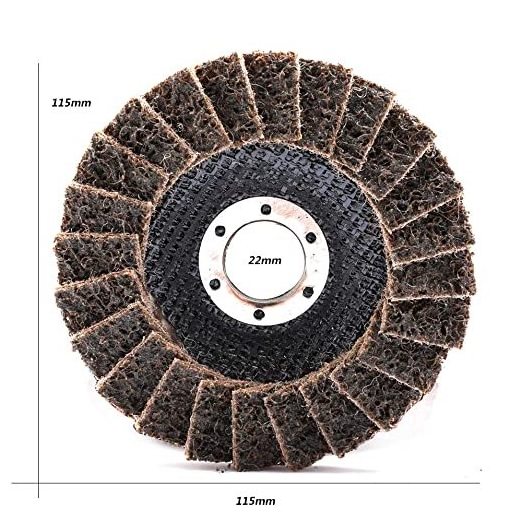 Pexmientas Angle Grinder Flap Non-Woven Fabric polishing Wheel Polishing Flap Discs Type 27 Surface Conditioning Flap Discs