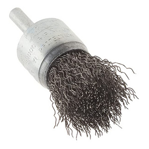 Wire brush crimped steel wire brush wholesale stainless wire rotary brush for grinder