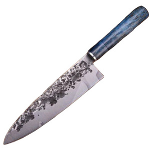 Professional High Quality Carbon Steel 1095 Forged Kitchen Chef Knife With Wood Handle Knife For Home and Restaurant