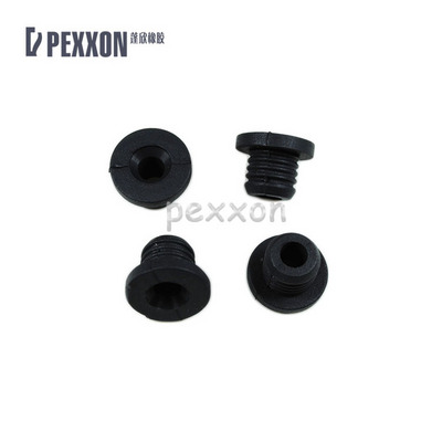 high quality customized  8mm hole Waterproof silicone plug high temperature rubber plug stopper rubber  screw hole plug