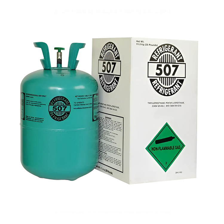 Newest Hot Sale Colorless R507 Refrigerant Gas 10kg Refrigerant R507 Price