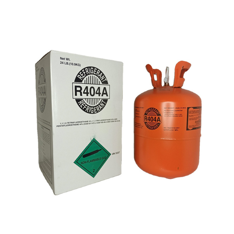 Competitive Price 3740kpa Gas R404a Refrigerant 10.9kg Refrigerant Gas R404a