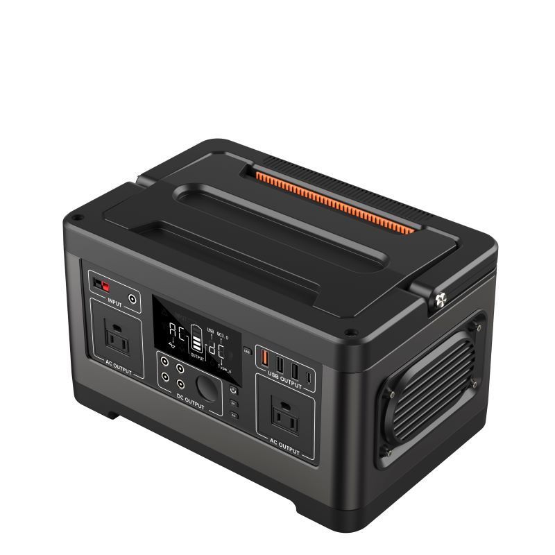 Replace diesel gas generator 500W 500Wh Power Station Solar charging lithium battery pack generator