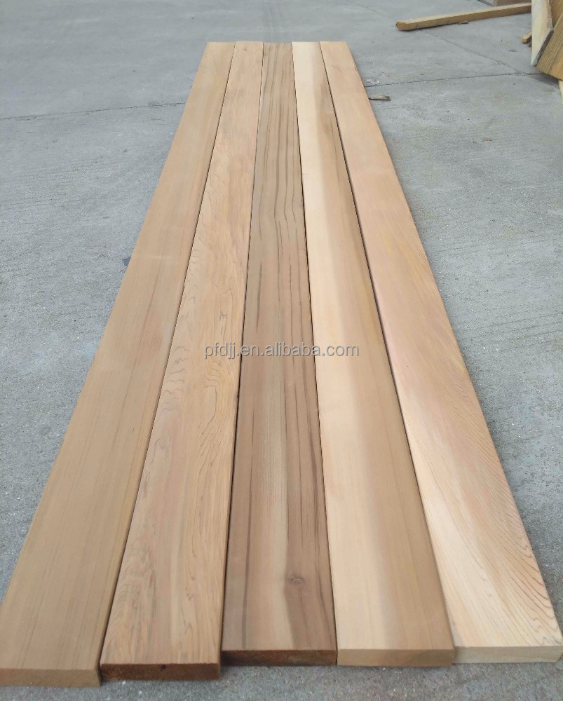 A grade canadian red cedar floor wood