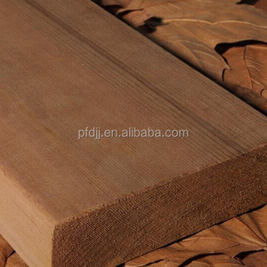 Red cedar woodern logs wood laminate Board factory hot sales