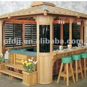 2012 Beautiful Designed Outdoor Wooden Spa Gazebo