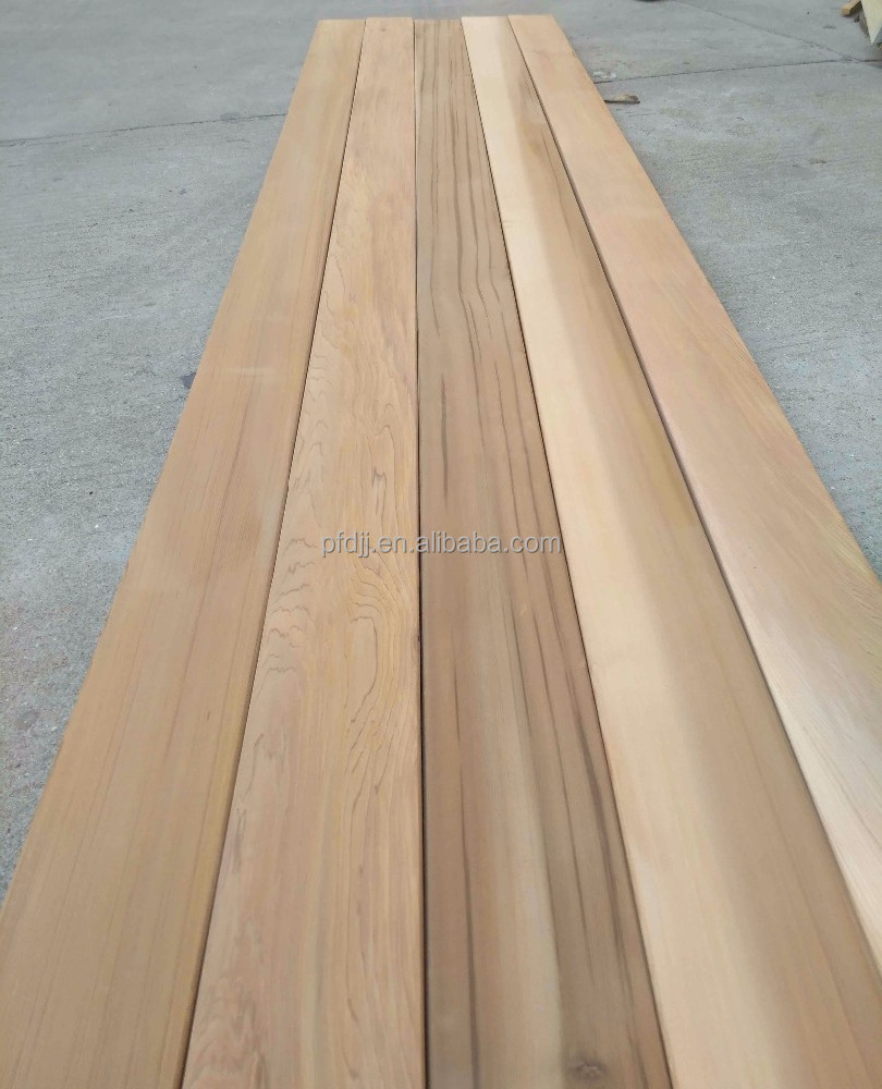 A grade canadian red cedar floor wood