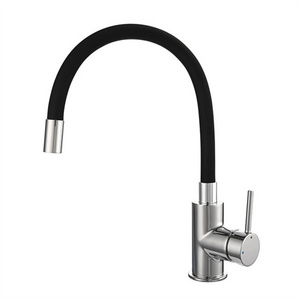 360 Free Bending Pull Out flexible faucet extension  Adjustable Hot and Cold Kitchen Faucet  Universal Foaming Pipe