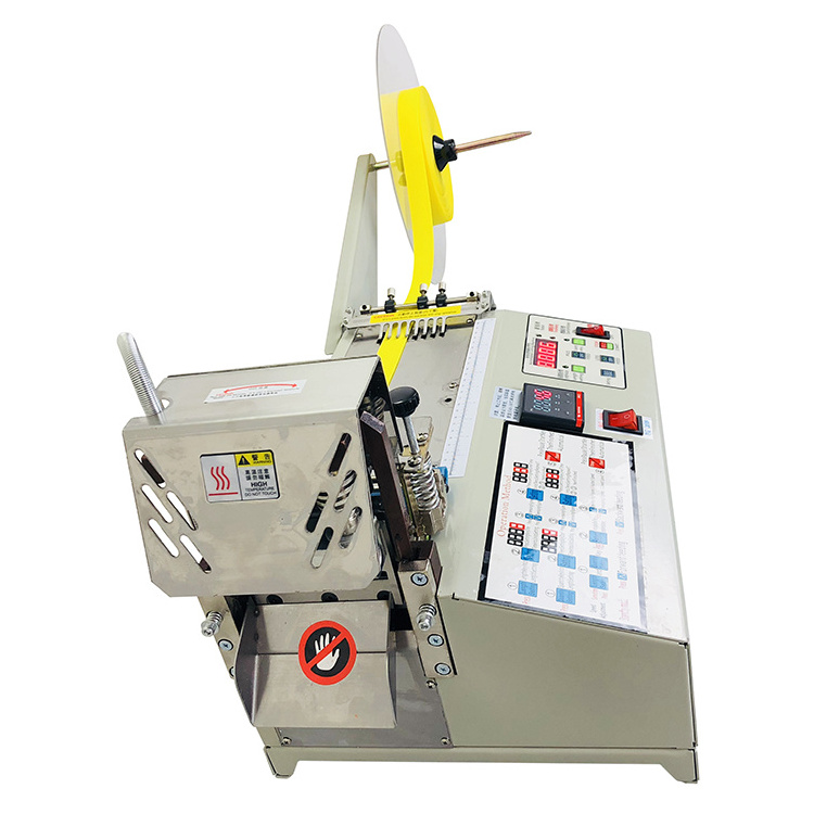 PFL-919 Automatic fabrics cutter,hot and cold ribbon tape label die cutting machine