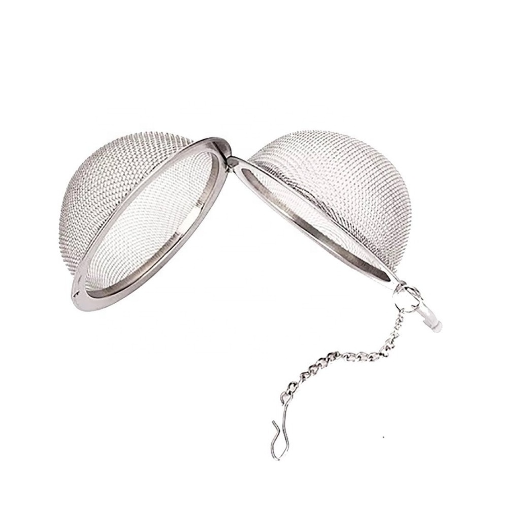 Wholesale 201 Stainless Steel Wire Mesh Reusable Bulk Tea Infuser / Ball / Strainer