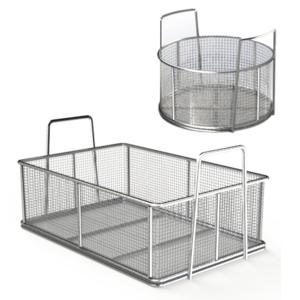 Stainless steel 304/316 wire mesh sterilization baskets with lid Equipment parts storage disinfection basket