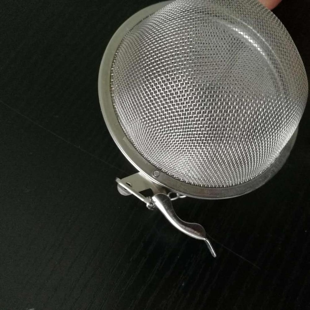 Wholesale 201 Stainless Steel Wire Mesh Reusable Bulk Tea Infuser / Ball / Strainer