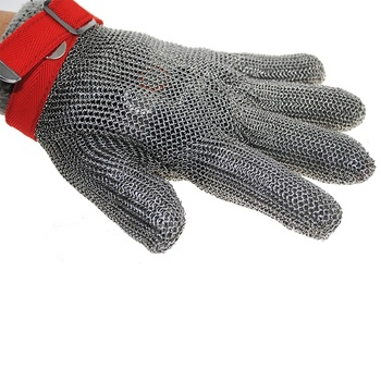 Stainless steel wire gloves metal cut resistant slaughtering fish cutting meat cutting gloves wire protection Glove