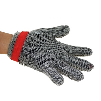 Stainless steel wire gloves metal cut resistant slaughtering fish cutting meat cutting gloves wire protection Glove