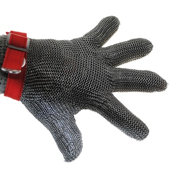 Stainless steel wire gloves metal cut resistant slaughtering fish cutting meat cutting gloves wire protection Glove