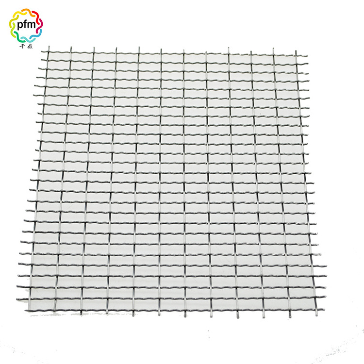 Wholesale stainless steel galvanized steel woven crimped wire mesh net