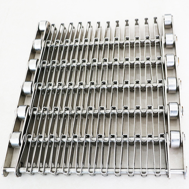 Stainless steel honeycomb conveyor belt flat wire mesh belt