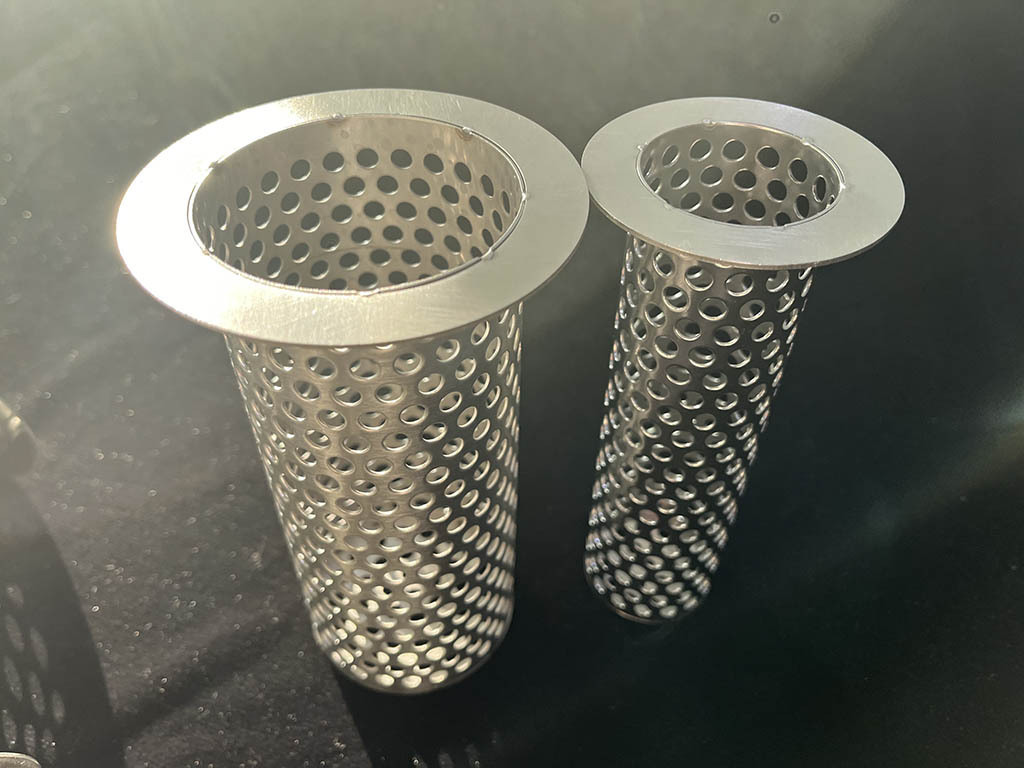 Stainless Steel  perforated filter basket Stainless Steel Filter Cartridge