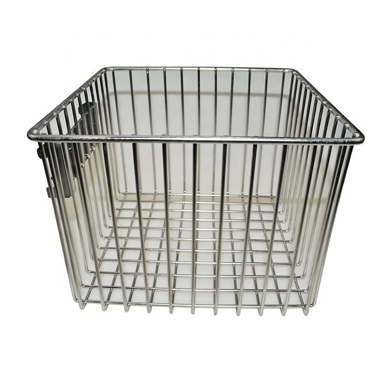 Customized Wire Storage Baskets for Organizing Pantry Organization Bins for Kitchen Cabinets Closet Metal Basket