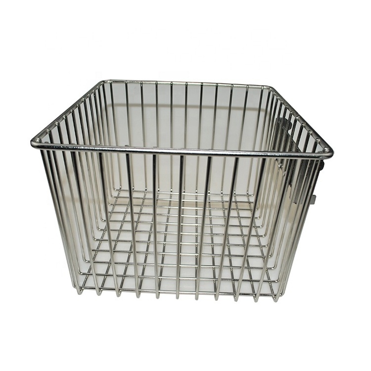 Customized Wire Storage Baskets for Organizing Pantry Organization Bins for Kitchen Cabinets Closet Metal Basket