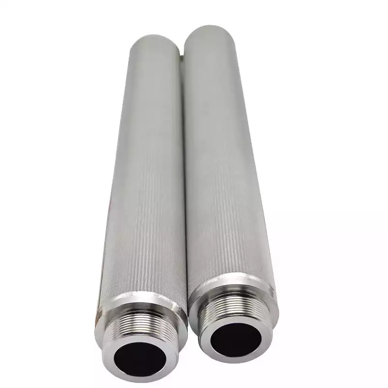 Multiple Layers Metal Steel Filter Cartridges For Water Cleaning Equipment Hydraulic Tube Oil Filtering Tube Air Purified Rods