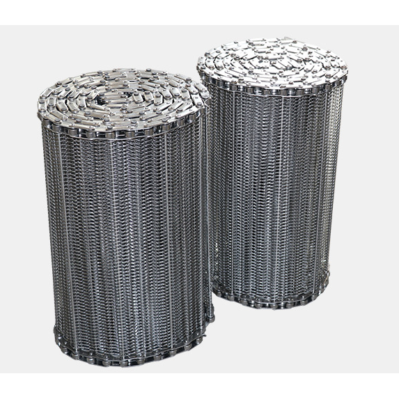 304 314 316 316L Stainless steel spiral chain driven metal wire mesh conveyor belt for can conveyor