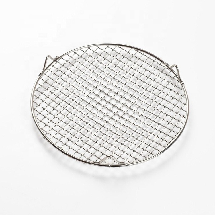 Customized Stainless Steel 304 Barbecue Tray Grill Pan Charcoal Barbecue Grill Grate Oven Baking Tray Baking Dishes & Pans