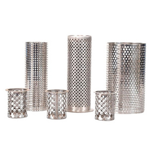 Custom Sintered Mesh Powder Porous Metal Stainless Steel Microns Filter Tube Cartridge For Filtration System