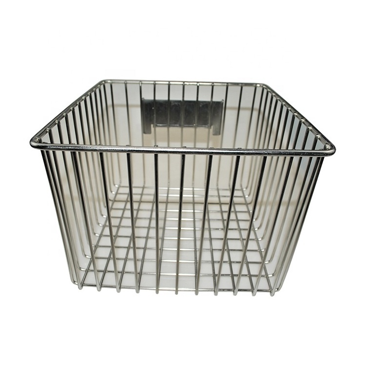 Customized Wire Storage Baskets for Organizing Pantry Organization Bins for Kitchen Cabinets Closet Metal Basket