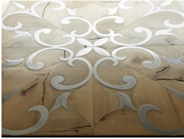 High quality Chinese art wood parquet selections natural solid wood  flooring