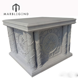 white marble altars for church use