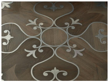 High quality Chinese art wood parquet selections natural solid wood  flooring