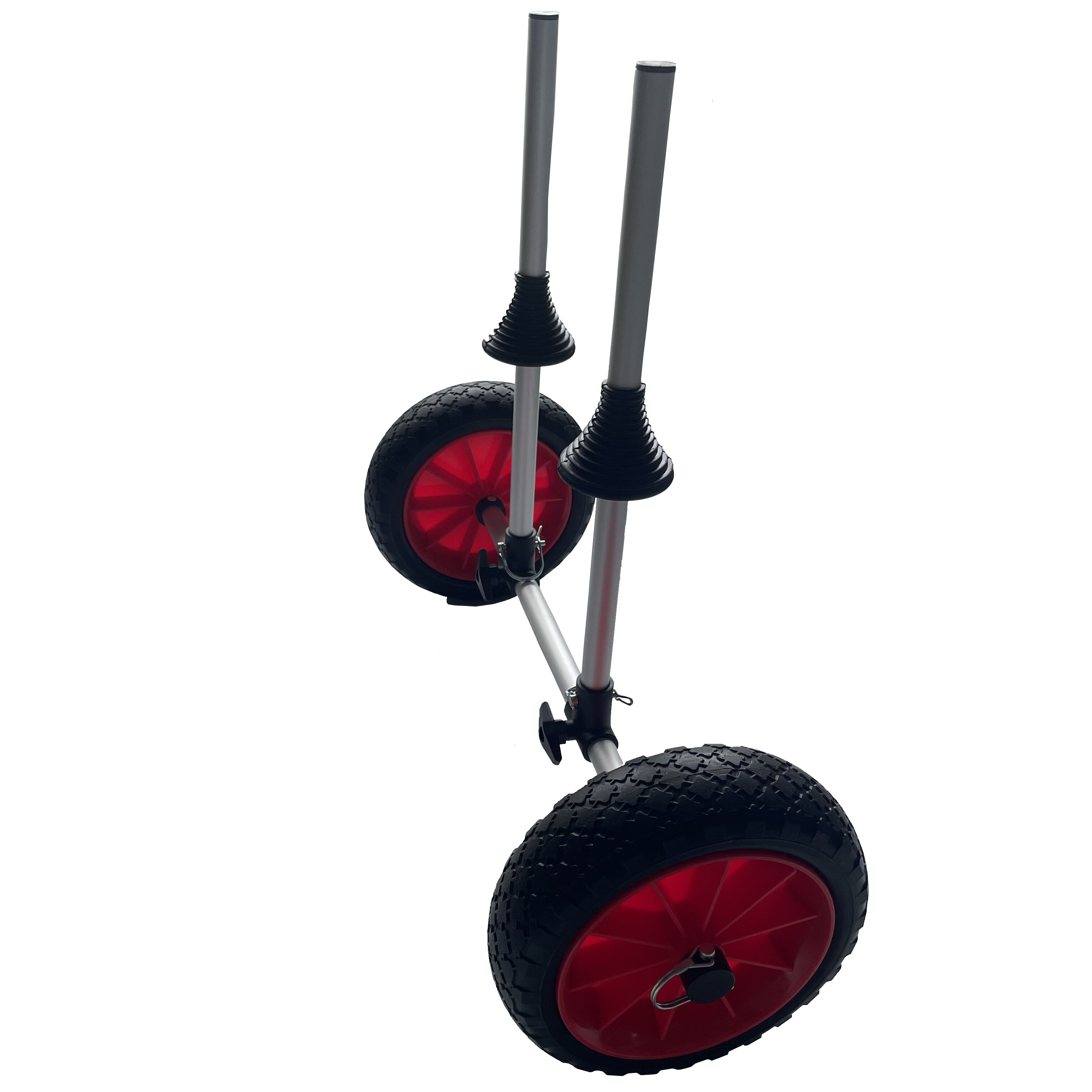 Folding trolley carrier kayak kit kayak transport trolley with two airless wheels ,suitable for kinds of kayak with plug holes