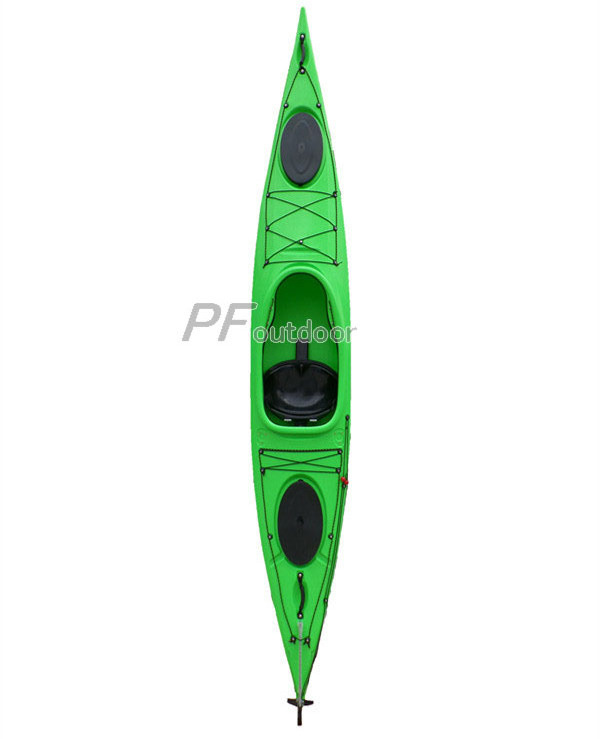 professional LLDPE single seat kayak jet power ocean sit on top fishing kayak