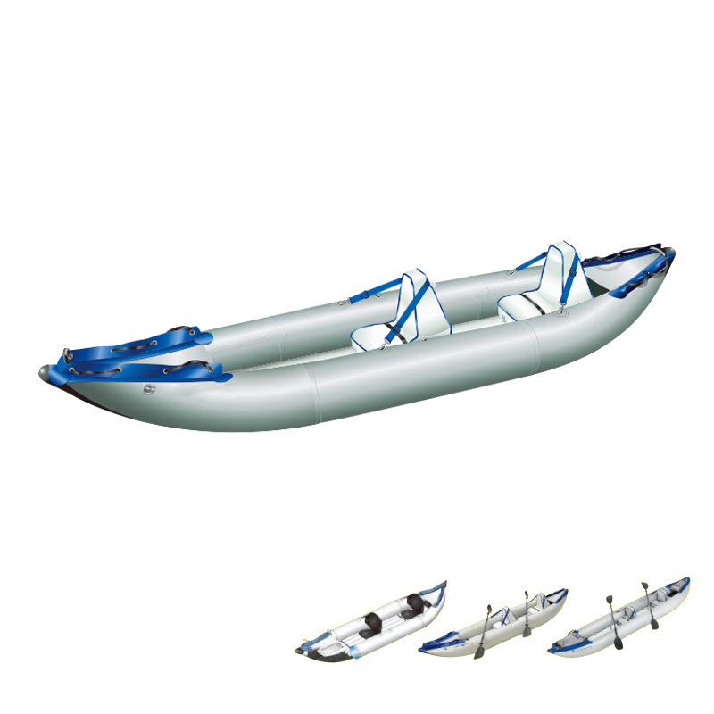 PF inflatable Kayak Factory one person single new fishing kayak boat for water sports