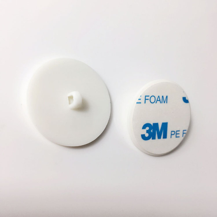 self adhesive round ceiling plastic hook