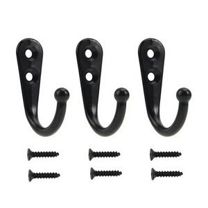 Large Wall Mounted Coat Hook Robe Hooks Cloth Hanger Hanger  Hooks  and  Screws for Bath