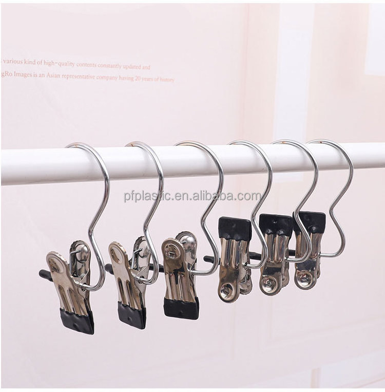 Laundry Hanging Hooks Clips Boot Hangers Holder Heavy Duty Stainless Steel Portable Travel Hanging Drying Clothes Pins