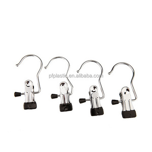 Laundry Hanging Hooks Clips Boot Hangers Holder Heavy Duty Stainless Steel Portable Travel Hanging Drying Clothes Pins