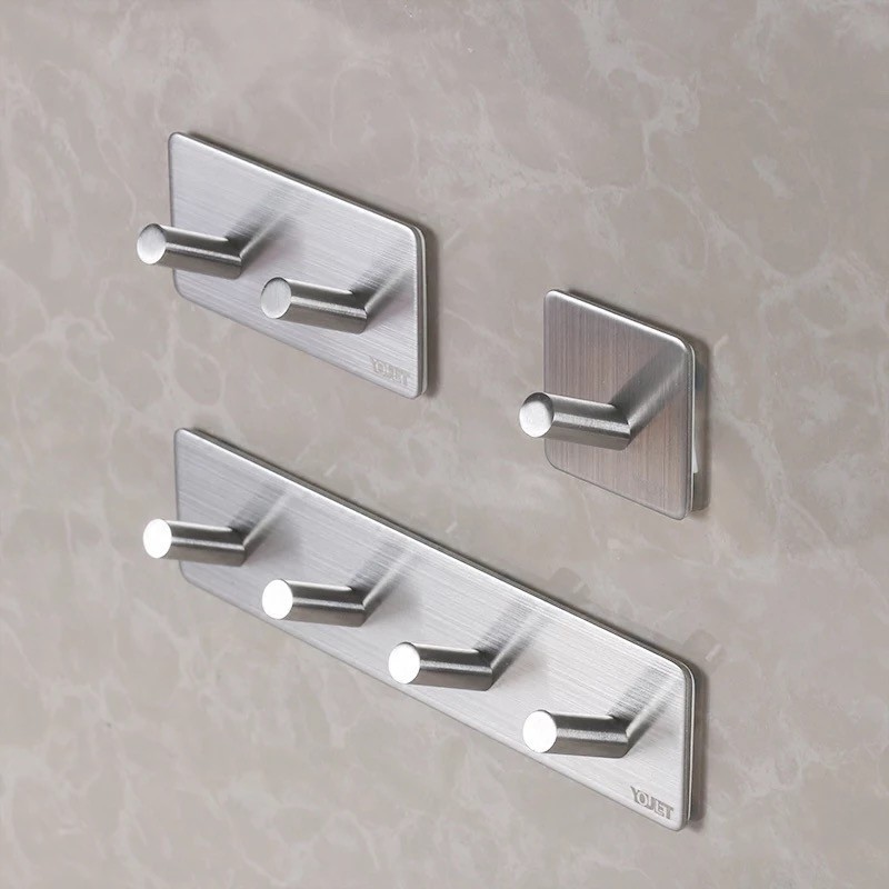 Self Adhesive Stainless Steel Hook Towel Hook