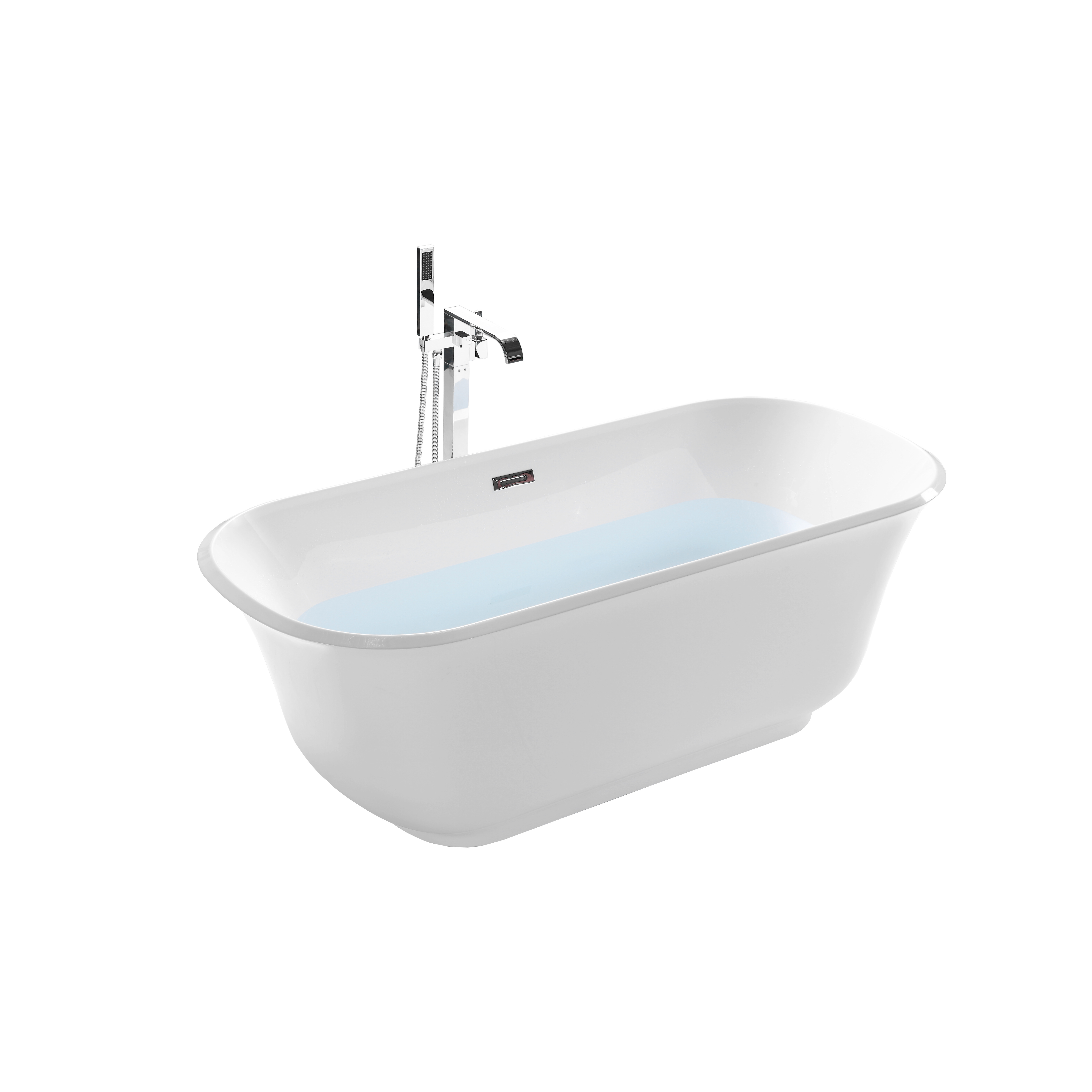 zhejiang 2 person small acrylic freestanding corner fiberglass soak bathtub