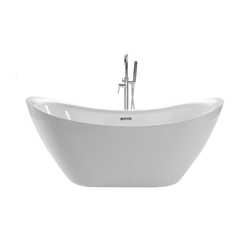 best acrylic materials 72 in customize freestanding egg shaped bath tub metal deep soaking bathtub for tall person