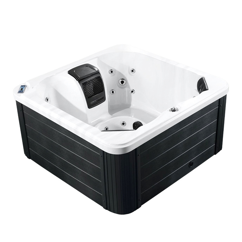 3 Person Walk In Spa Hot Tub With Massage Whirlpool Bathtub & Whirlpools Built In Bathtub