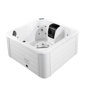 3 Person Walk In Spa Hot Tub With Massage Whirlpool Bathtub & Whirlpools Built In Bathtub