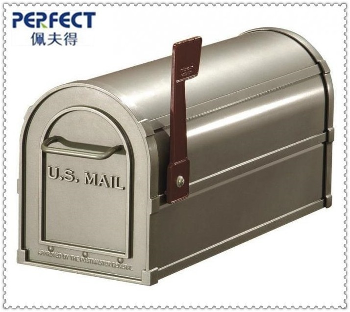 Outdoor Metal Mail Box Post Box Letter Box for garden with customized design