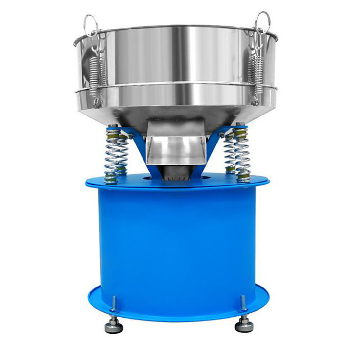 304 stainless steel small vibrating screen electric shaking screen powder  flour separation vibrating sieve machine