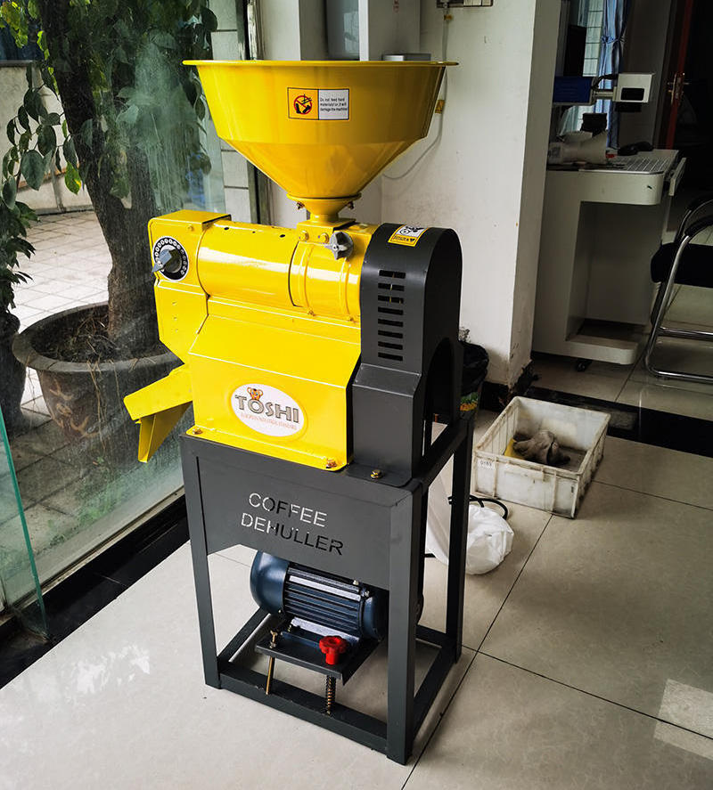 High capacity dry coffee been shelling Coffee Bean Peeling Machine also named Coffee Bean Hulling machine