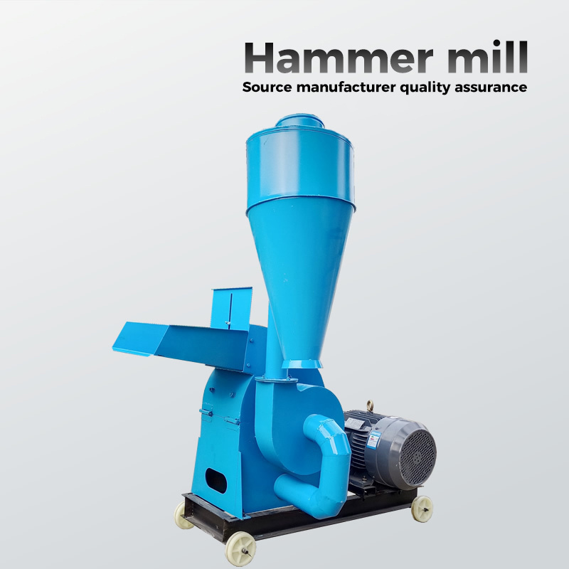 Maize Corn Hammer Mill  Crusher Feed Processing Maize Corn Soybean Bran Nut Shell Grinder Machines