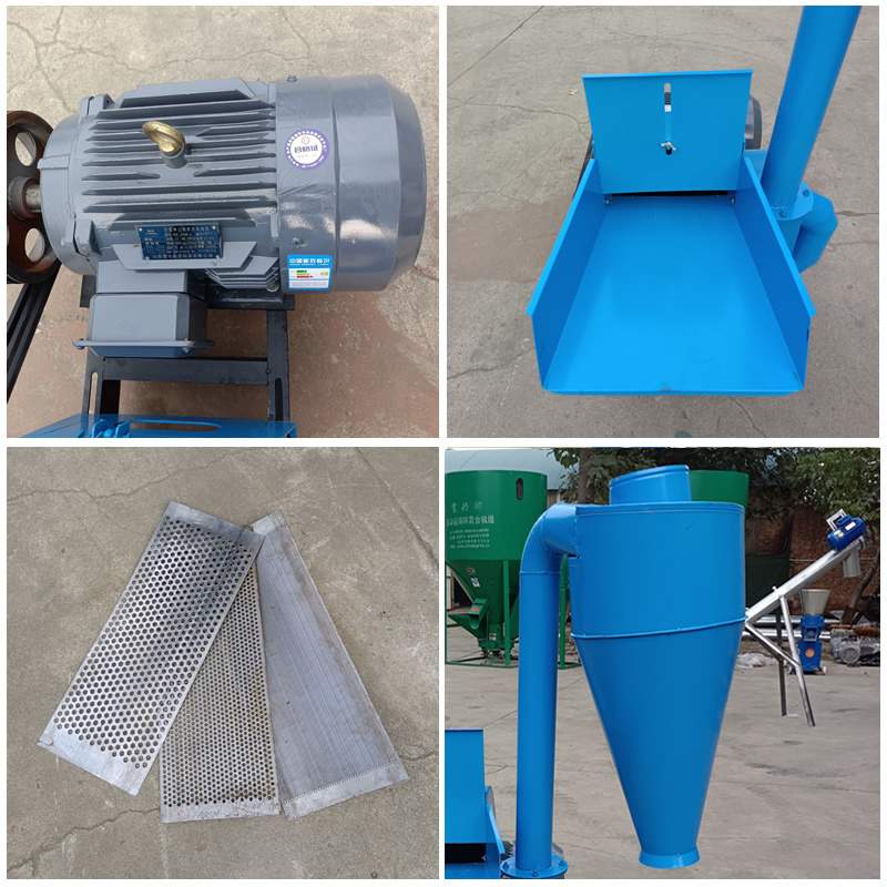 Maize Corn Hammer Mill  Crusher Feed Processing Maize Corn Soybean Bran Nut Shell Grinder Machines