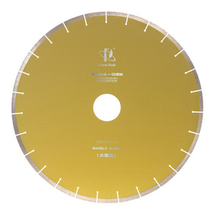 DN350 light yellow small hole marble blade Diamond saw blade Cutting disc Spot supply marble cutting blade